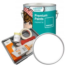 노루페인트 팬톤 내부용 실내 벽면 무광 페인트 세트, White, 4L, 1개