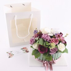 MORIANN 肥皂花花零用錢蛋糕架, 紫色的