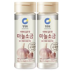 청정원 마늘소금, 140g, 2개