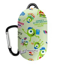 Disney 迪士尼 怪獸電力公司 圖案 Buds 保護殼, 單品, 綠色