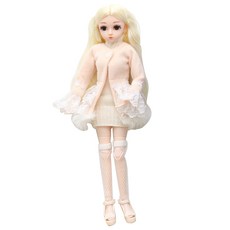 프린세스돌 리틀 구제관절 인형 루비, 45cm, 혼합 색상, 1개