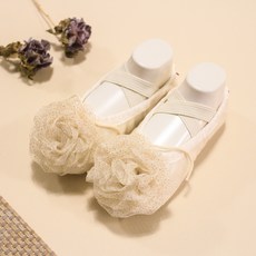 DRESSHOUSE 女童花朵造型芭蕾舞鞋