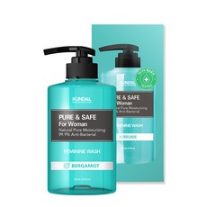 쿤달 퓨어 앤 세이프 여성청결제 베르가못, 258ml, 1개