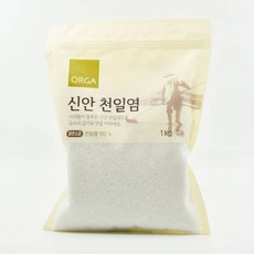 올가홀푸드 숨쉬는 갯벌 신안 천일염, 1kg, 1개