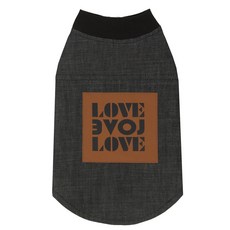 다솜 러브데님베스트, black, 1개