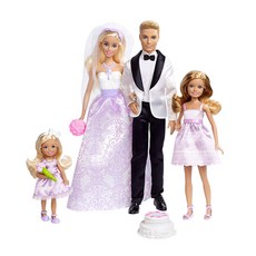 Barbie 婚禮造型芭比娃娃組, 混色