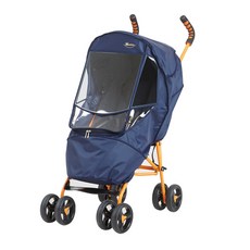 攜帶式推車通用防風外罩 迷你款, 海軍藍