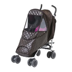 MomNest 孩童推車防雨防蚊罩, 巧克力棕