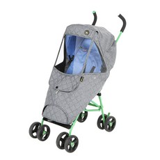 맘네스트 프라임클린mini 휴대용 유모차 방한커버, 블랙멜란지, 1개