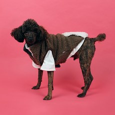 you're a peach 狗狗用羊咩伊背心, 棕色