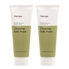 manyo 魔女工廠 深層淨化蘇打潔面乳, 150ml, 2條