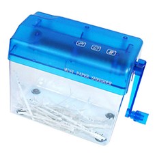 手動文件碎紙機, 單一商品, 藍色