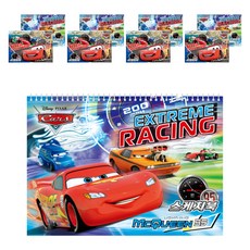 Cars 汽車總動員素描本 隨機出貨 9入, 345*250mm, 26張