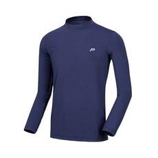 PRO WORLD CUP 男款半高領長袖T恤 Q518-3515-1