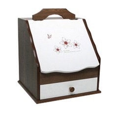 룩홈 미니 1단 화장대, 옹이앤틱(백)