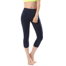 Belleap 女款簡約8分潛水褲 C0803