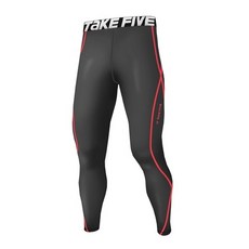 TAKE FIVE 男款素色內搭長褲