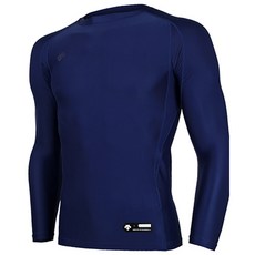 데상트 S7311WCO06 긴팔 라운드 언더셔츠 K