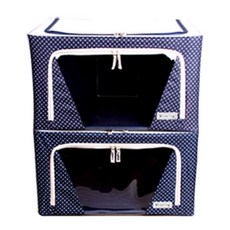 Mining 快樂生活盒丁丁 24L, 藍色, 2入