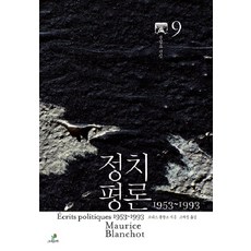 政治評論(1953-1993), 作者：莫里斯·布朗肖/高在正譯, 綠蜂