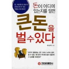 돈이 어디에 있는지를 알면 큰 돈을 벌 수 있다, 크라운출판사, 최상묵 저