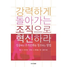 강력하게 돌아가는 조직으로 혁신하라:성공하는 조직문화를 창조하는 방법, 리드리드출판, 찰스 B. 다이저트,리처드 A. 제이콥스 공저/김영기 역