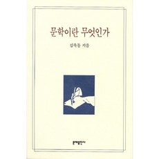 문학이란 무엇인가, 문예출판사, 김욱동 저