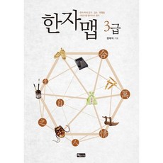 한자맵 3급:한자 획의 증가 감소 변형을 마인드맵 형식으로 정리, 좋은땅
