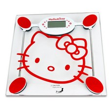 HELLO KITTY 紅色數字秤 GC-0904R 紅色數字秤, 單色