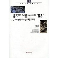 문과 노벨의 결혼:근대 중국의 소설 이론 재편, 문학과지성사, 이보경