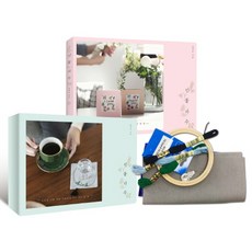 선물 자수 : 특별판 '티코스터' 키트, 다산북스, 장정은 저