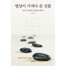 명상이 가져다 준 선물:지금 이 순간이 내 삶의 전부다, 조치영, 운주사