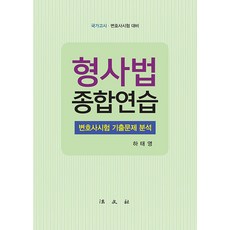 형사법 종합연습 : 변호사시험 기출문제 분석 국가고시·변호사시험 대비, 법문사