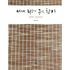 Seon 世界最好的紙張韓紙： 需要政策, 朴厚根