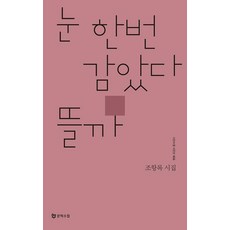 눈 한번 감았다 뜰까:조항록 시집, 문학수첩, 조항록