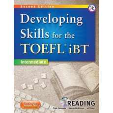 Developing Skills for the TOEFL iBT Reading: Intermediate 2nd Edition + MP3 CD 1장, Compass Publishing