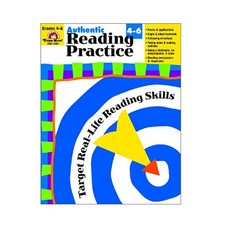 [Evan-Moor Corp]Authentic Reading Practice Grades 4-6 (Paperback), Evan-Moor Corp
