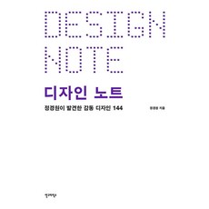 AhnGraphicsPublishers 設計筆記： 鄭京元發現的144個感動設計, 鄭京元