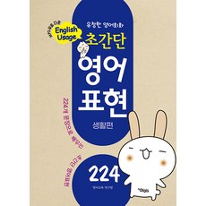 초간단 영어 표현 224 생활편 : English Usage 224문장으로 배우는 초간당 영어 표현, 디지스, 초간단 시리즈, 없음