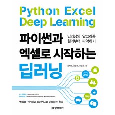 imformation publishing 從Python和Excel開始的深度學習：掌握深度學習的演算法原理, 洪在權 尹東炫 李承俊, 產品名稱