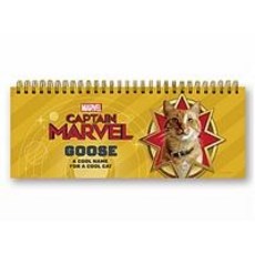 마블 스튜디오 캡틴 마블 위클리 플래너 (구스 Ver) (스프링), 아르누보