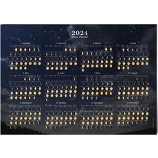 [이야기뜰]2024 달 관찰 포스터, 상세페이지 참조, 상세페이지 참조