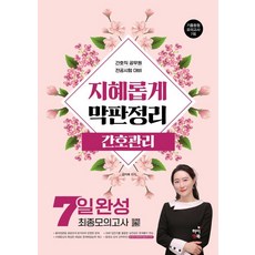 지혜롭게 막판정리 간호관리 7일완성 최종모의고사, 하이앤북