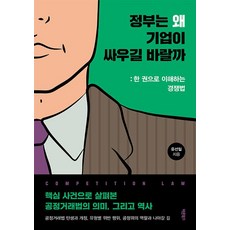 정부는 왜 기업이 싸우길 바랄까 : 한 권으로 이해하는 경쟁법, 바른북스, 유선일
