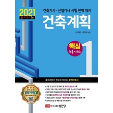 2021 건축계획 : 건축기사 산업기사 시험 완벽 대비 - 핵심 건축시리즈 1, 성안당