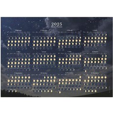 [salt in paper]月相觀察海報 (2025) (橫式), salt in paper 編輯部, salt in paper