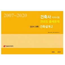 2021 건축사 자격시험 과년도 출제문제 3교시 건축설계 2, 한솔아카데미