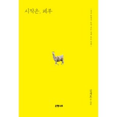 시작은 페루:세상 끝에서 혼자 걷는 산책 혹은 여행, 은행나무, 김재호 저