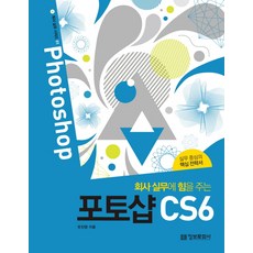 회사 실무에 힘을 주는 포토샵 CS6 실무 중심의 핵심 전략서 CD1장포함, 정보문화사