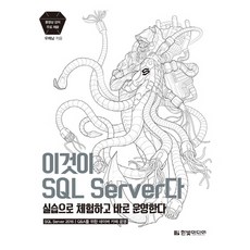 이것이 SQL Server다:실습으로 체험하고 바로 운영한다, 한빛미디어